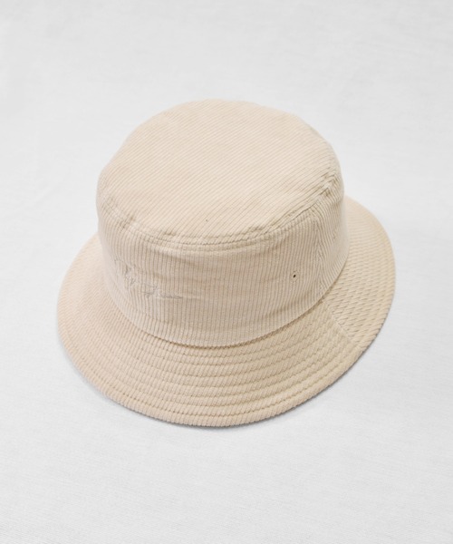 ANCHOR(アンカー)の「CELEB コーデュロイ刺繍バケットハット(ハット・メンズ・アイボリー/チャコール/グリーン/ブラック/パープル・FREE)」の19枚目の写真