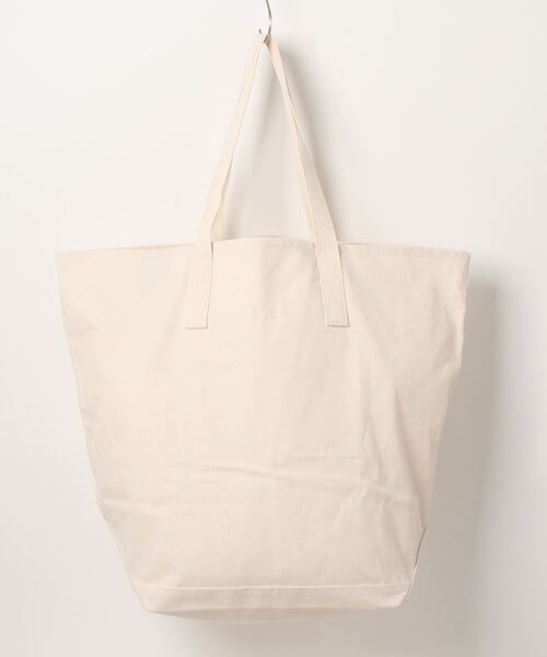 PARROTT CANVAS（パロットキャンバス）の「【追加】【PARROTT CANVAS/パロットキャンバス】PCMキャンバストートバッグ（トートバッグ・レディース・アイボリー/ダークネイビー・フリー）」の13枚目の写真