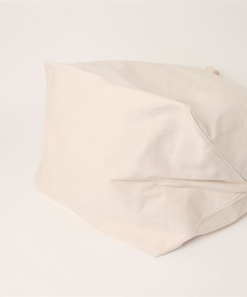 PARROTT CANVAS（パロットキャンバス）の「【追加】【PARROTT CANVAS/パロットキャンバス】PCMキャンバストートバッグ（トートバッグ・レディース・アイボリー/ダークネイビー・フリー）」の14枚目の写真