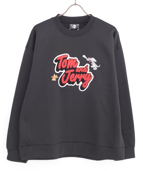 Tom&Jerry(トムアンドジェリー)の「『TOM&JERRY/トムアンドジェリー』BIGクルースウェット(スウェット・メンズ・ブラック/ホワイト・LL/L/M)」の12枚目の写真