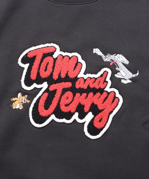 Tom&Jerry(トムアンドジェリー)の「『TOM&JERRY/トムアンドジェリー』BIGクルースウェット(スウェット・メンズ・ブラック/ホワイト・LL/L/M)」の15枚目の写真