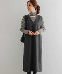 URBAN RESEARCH DOORS | 『佐藤栞里さん着用』『UR TECH』ストレートラインジャンパースカート(ワンピース)