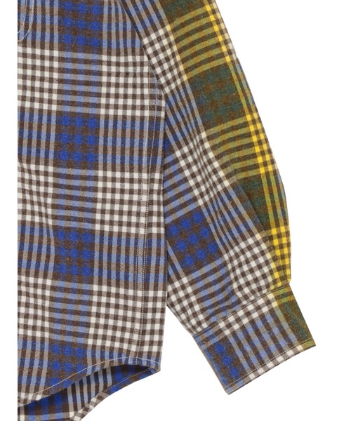 PAMEO POSE（パメオポーズ）の「Sprayed Flannel Shirt（シャツ/ブラウス・レディース・イエロー/レッド・FREE）」の15枚目の写真