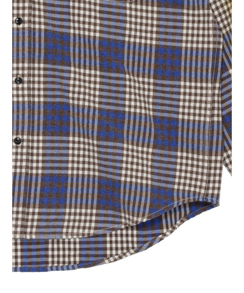 PAMEO POSE（パメオポーズ）の「Sprayed Flannel Shirt（シャツ/ブラウス・レディース・イエロー/レッド・FREE）」の16枚目の写真