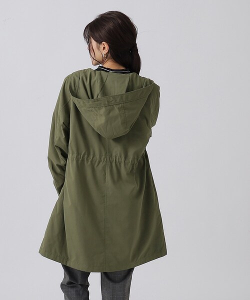 SHOO・LA・RUE(シューラルー)の「◆ミリタリーフードアウター(モッズコート・レディース・カーキ/ブラウン系その他・03/04/02)」の5枚目の写真