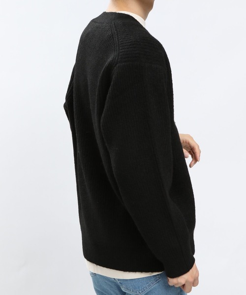 GLOBAL WORK Smile Seed Store(グローバルワーク スマイルシードストア)の「ストレッチブークレVネックカーディガン/907906(カーディガン/ボレロ・メンズ・ライトグレー/グレー/アイボリー/ブラック・MEDIUM/SMALL/LARGE/X-LARGE)」の15枚目の写真