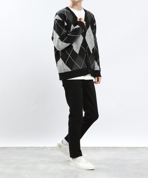 GLOBAL WORK Smile Seed Store(グローバルワーク スマイルシードストア)の「ストレッチブークレVネックカーディガン/907906(カーディガン/ボレロ・メンズ・ライトグレー/グレー/アイボリー/ブラック・MEDIUM/SMALL/LARGE/X-LARGE)」の22枚目の写真