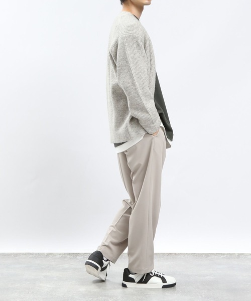 GLOBAL WORK Smile Seed Store(グローバルワーク スマイルシードストア)の「ストレッチブークレVネックカーディガン/907906(カーディガン/ボレロ・メンズ・ライトグレー/グレー/アイボリー/ブラック・MEDIUM/SMALL/LARGE/X-LARGE)」の18枚目の写真