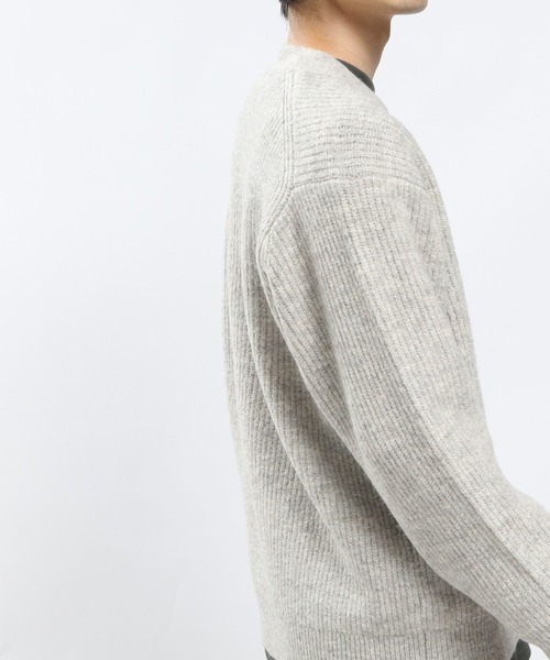 GLOBAL WORK Smile Seed Store(グローバルワーク スマイルシードストア)の「ストレッチブークレVネックカーディガン/907906(カーディガン/ボレロ・メンズ・ライトグレー/グレー/アイボリー/ブラック・MEDIUM/SMALL/LARGE/X-LARGE)」の21枚目の写真