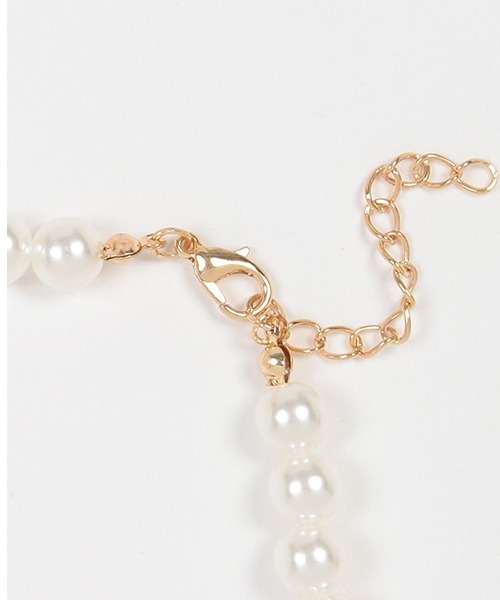 LOVETOXIC（ラブトキシック）の「【ＷＥＢ・一部店舗限定】【３本セット】パール＆ゴールドネックレス（ネックレス・キッズ・ゴールド・FREE）」の5枚目の写真