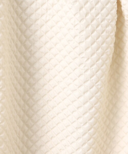 OPAQUE.CLIP（オペークドットクリップ）の「◆ぽこぽこジャカードコクーンスカート【洗濯機洗い可】（スカート・レディース・オフホワイト/ブラック・38/40）」の10枚目の写真