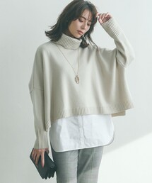 23区 長袖セーター A4349 23区 HOMME 長袖ニット セーター ウール 赤 46 - メルカリ