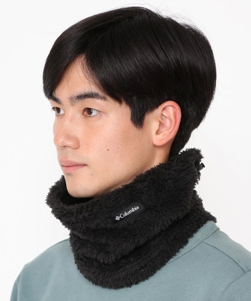 Columbia（コロンビア）の「Columbia/コロンビア ネックウォーマー ポップルポイントネックゲーター 防寒 マフラー PU2130（ネックウォーマー/スヌード・メンズ・ブラック/グレー/スミクロ・FREE/ONE SIZE）」の15枚目の写真