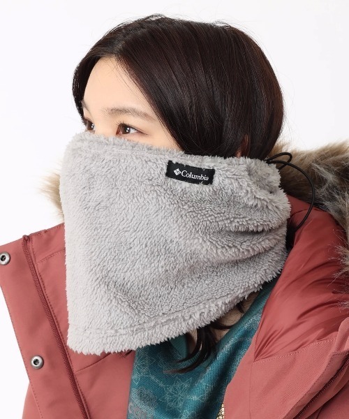 Columbia（コロンビア）の「Columbia/コロンビア ネックウォーマー ポップルポイントネックゲーター 防寒 マフラー PU2130（ネックウォーマー/スヌード・メンズ・ブラック/グレー/スミクロ・FREE/ONE SIZE）」の12枚目の写真