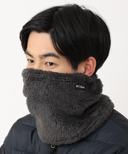 Columbia（コロンビア）の「Columbia/コロンビア ネックウォーマー ポップルポイントネックゲーター 防寒 マフラー PU2130（ネックウォーマー/スヌード・メンズ・ブラック/グレー/スミクロ・FREE/ONE SIZE）」の18枚目の写真