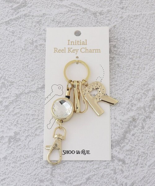 SHOO・LA・RUE（シューラルー）の「◆【イニシャル】リール付きキーチャーム（チャーム・レディース・ゴールド系/ゴールド系1/ゴールド系4/ゴールド系5/ゴールド系2/ゴールド系3・00）」の7枚目の写真