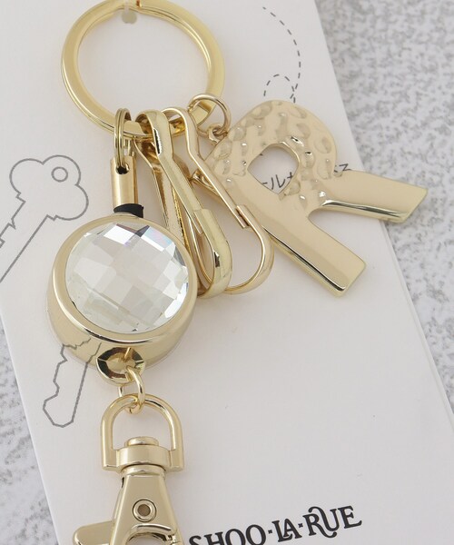 SHOO・LA・RUE（シューラルー）の「◆【イニシャル】リール付きキーチャーム（チャーム・レディース・ゴールド系/ゴールド系1/ゴールド系4/ゴールド系5/ゴールド系2/ゴールド系3・00）」の8枚目の写真