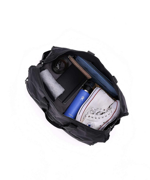 LeSportsac(レスポートサック)の「DELUXE XL WEEKENDER 【日本限定】リサイクルドブラックJP(ボストンバッグ・レディース・ブラック・FREE)」の9枚目の写真