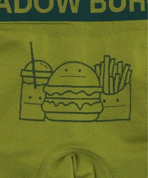 Design Tshirts Store graniph（デザイン　ティーシャツ　ストア　グラニフ）の「FRUIT OF THE LOOM× graniph ビューティフルシャドーバーガ（ボクサーパンツ・メンズ・マルチ・L/M）」の3枚目の写真