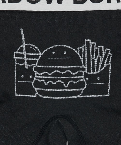 Design Tshirts Store graniph（デザイン　ティーシャツ　ストア　グラニフ）の「FRUIT OF THE LOOM× graniph ビューティフルシャドーバーガ（ボクサーパンツ・メンズ・マルチ・L/M）」の4枚目の写真