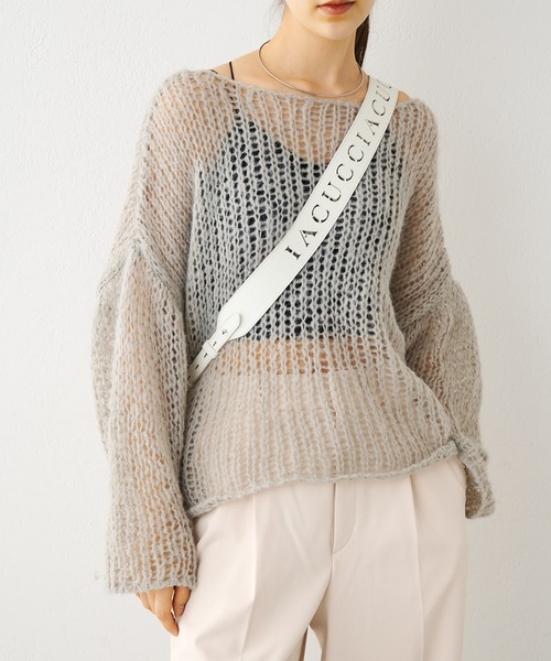 IACUCCI（イアクッチ）の「ベルタ S CERVO（ショルダーバッグ・レディース・ホワイト/キャメル/ミント/サンドベージュ/ライトグレー/ブルー・FREE）」の20枚目の写真