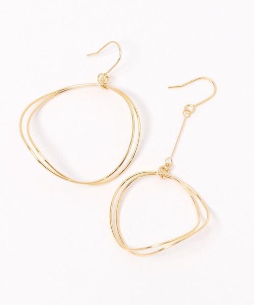 studio CLIP（スタディオクリップ）の「雫輪っかピアス（ピアス（両耳用）・レディース・その他1/その他2・FREE）」の2枚目の写真