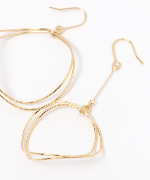 studio CLIP（スタディオクリップ）の「雫輪っかピアス（ピアス（両耳用）・レディース・その他1/その他2・FREE）」の3枚目の写真