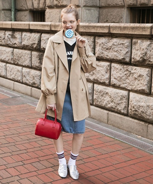 BONLECILL（ボンルシール）の「2Wayスリットリボンシューズ/バブーシュ（パンプス・レディース・オフホワイト/ゴールド/シルバー/ブラック・M/S/L）」の10枚目の写真