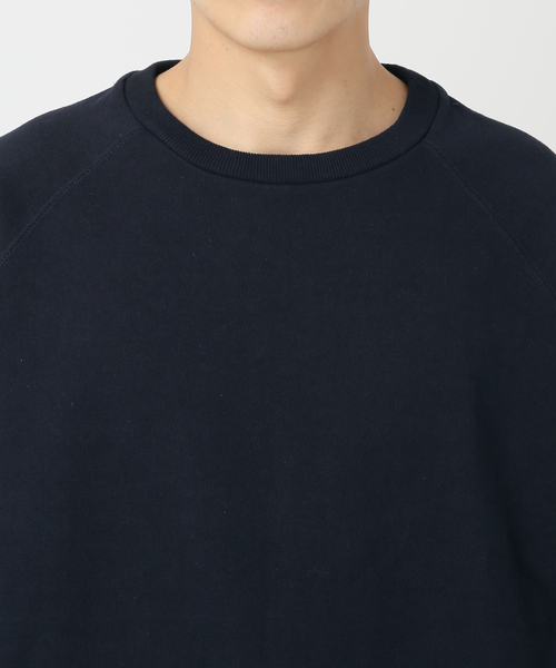 UNFOLLOW(アンフォロー)の「【FOLL / フォル】two side hardyarn sweat crew(Tシャツ/カットソー・メンズ・ネイビー・2)」の11枚目の写真