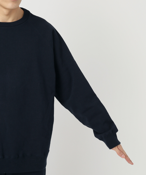 UNFOLLOW(アンフォロー)の「【FOLL / フォル】two side hardyarn sweat crew(Tシャツ/カットソー・メンズ・ネイビー・2)」の12枚目の写真