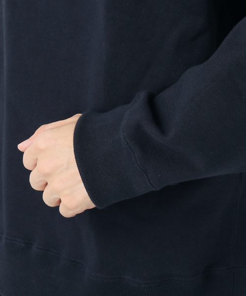 UNFOLLOW(アンフォロー)の「【FOLL / フォル】two side hardyarn sweat crew(Tシャツ/カットソー・メンズ・ネイビー・2)」の13枚目の写真