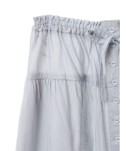 PINK HOUSE（ピンクハウス）の「フランス製レース使いスカート（スカート・レディース・ミント/ブラック/ピンク/サックスブルー/ホワイト・フリー）」の15枚目の写真