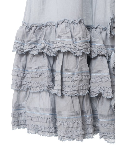 PINK HOUSE（ピンクハウス）の「フランス製レース使いスカート（スカート・レディース・ミント/ブラック/ピンク/サックスブルー/ホワイト・フリー）」の16枚目の写真