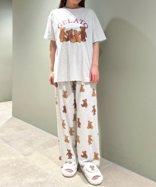 gelato pique☆ジェラピケ☆ベアストライプ ルームシューズ ペア gelato pique｜ベアストライプルームシューズ | Rakuten Fashion