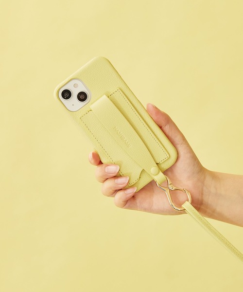 Hashibami - iPhone15 ケース HASHIBAMI】カラバッシュ ストラップ iPhoneケース ※iPhone15 用