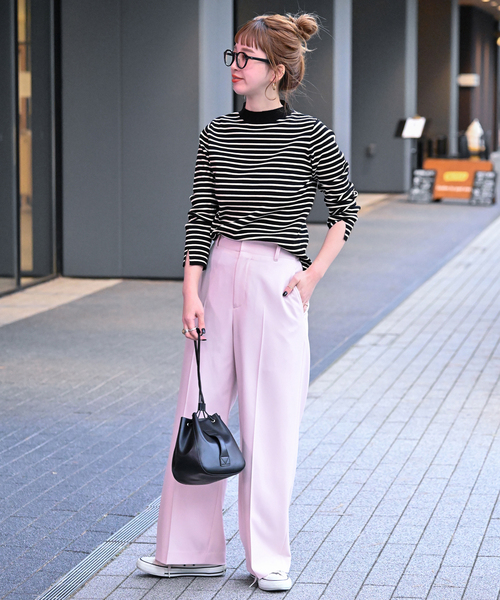 B.C STOCK（ベーセーストック）の「《追加》ソウバリ長袖ハイゲージニット（ニット/セーター・レディース・グレー/ブラック系その他・FREE）」の14枚目の写真