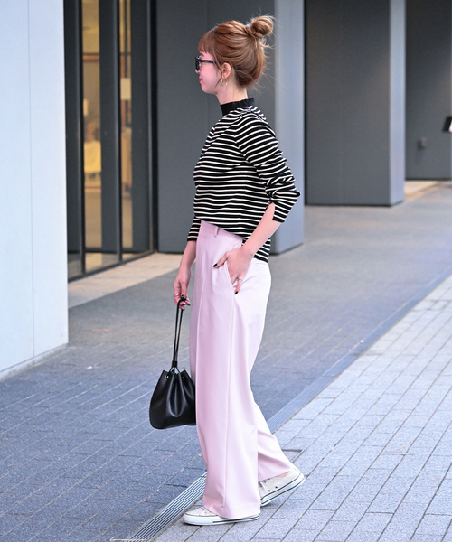 B.C STOCK（ベーセーストック）の「《追加》ソウバリ長袖ハイゲージニット（ニット/セーター・レディース・グレー/ブラック系その他・FREE）」の15枚目の写真