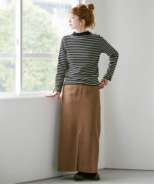 B.C STOCK（ベーセーストック）の「《追加》ソウバリ長袖ハイゲージニット（ニット/セーター・レディース・グレー/ブラック系その他・FREE）」の20枚目の写真