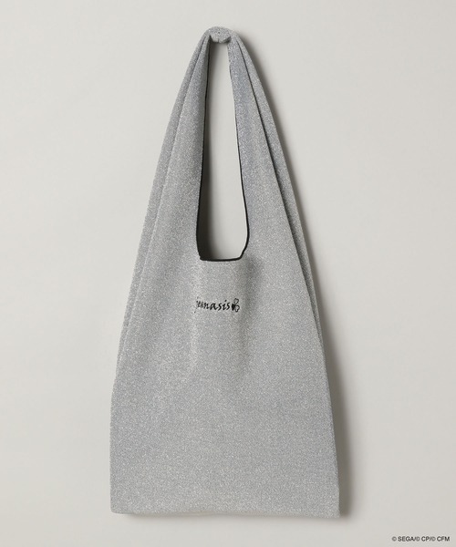 JEANASIS（ジーナシス）の「【 プロジェクトセカイ×ZOZOTOWN】 MORE MORE JUMP！ キララメトートBAG/110513（トートバッグ・レディース・シルバー・FREE）」の7枚目の写真
