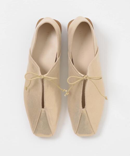 SENSE OF PLACE by URBAN RESEARCH（センスオブプレイスバイアーバンリサーチ）の「スクエアトゥレースアップシューズ（その他シューズ・レディース・シルバー/ブラック/ゴールド・SMALL/MEDIUM/LARGE）」の20枚目の写真