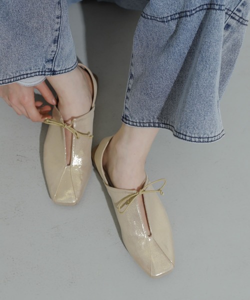 セール】スクエアトゥレースアップシューズ（その他シューズ）｜SENSE