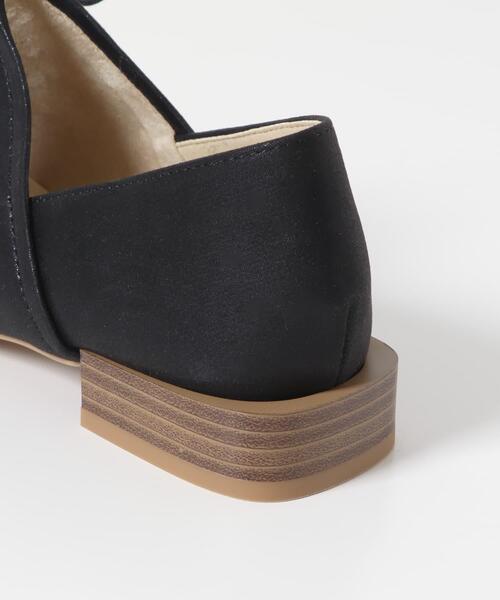 SENSE OF PLACE by URBAN RESEARCH（センスオブプレイスバイアーバンリサーチ）の「スクエアトゥレースアップシューズ（その他シューズ・レディース・シルバー/ブラック/ゴールド・SMALL/MEDIUM/LARGE）」の13枚目の写真