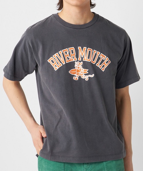 Ocean Pacific(オーシャンパシフィック)の「OP/オーピー 半袖Tシャツ クルーネック フロントプリント オゾンウォッシュ 514518(Tシャツ/カットソー・メンズ・ミント/ホワイト/チャコールグレー・M/L/XL)」の1枚目の写真