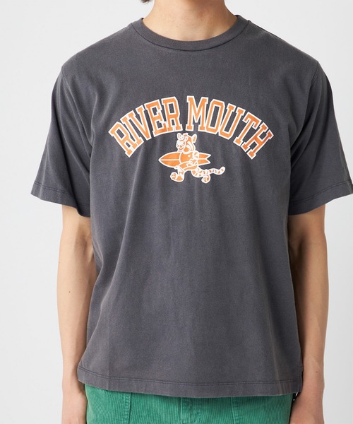 Ocean Pacific(オーシャンパシフィック)の「OP/オーピー 半袖Tシャツ クルーネック フロントプリント オゾンウォッシュ 514518(Tシャツ/カットソー・メンズ・ミント/ホワイト/チャコールグレー・M/L/XL)」の11枚目の写真