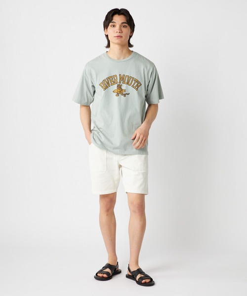 Ocean Pacific(オーシャンパシフィック)の「OP/オーピー 半袖Tシャツ クルーネック フロントプリント オゾンウォッシュ 514518(Tシャツ/カットソー・メンズ・ミント/ホワイト/チャコールグレー・M/L/XL)」の20枚目の写真
