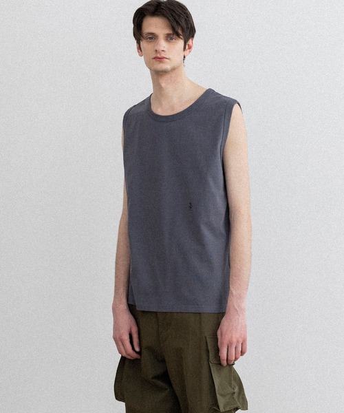 FIDELITY（フィデリティ）の「ANCHOR TANK TOP / タンクトップ（タンクトップ・メンズ・オフホワイト/グレー/ブラック・X-LARGE/LARGE/MEDIUM）」の4枚目の写真