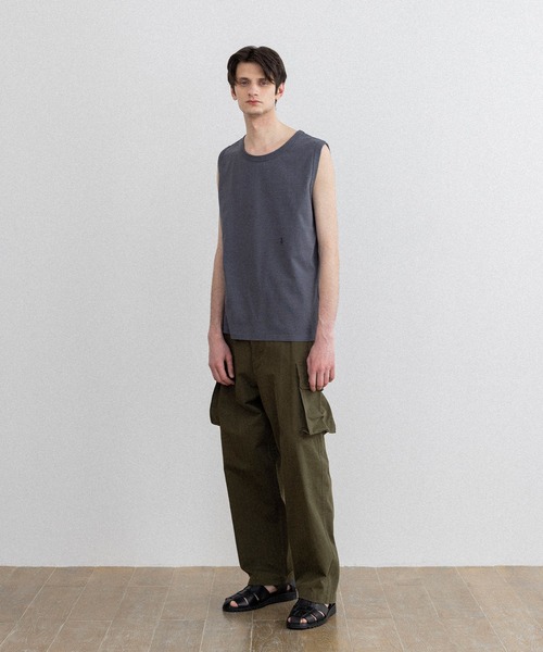 FIDELITY（フィデリティ）の「ANCHOR TANK TOP / タンクトップ（タンクトップ・メンズ・オフホワイト/グレー/ブラック・X-LARGE/LARGE/MEDIUM）」の6枚目の写真