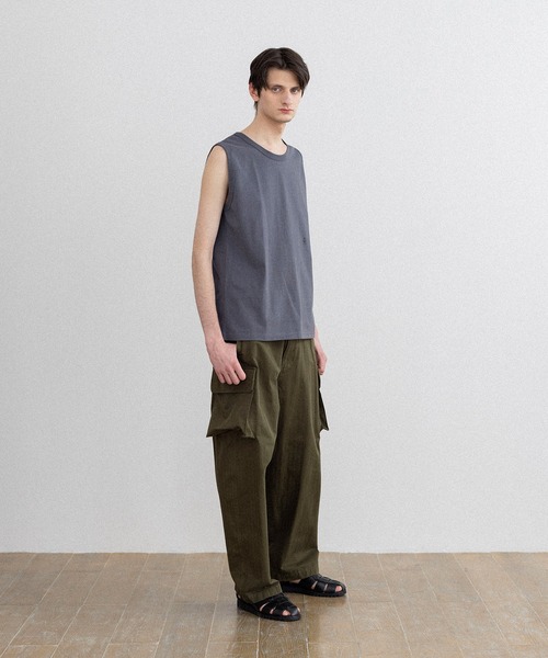 FIDELITY（フィデリティ）の「ANCHOR TANK TOP / タンクトップ（タンクトップ・メンズ・オフホワイト/グレー/ブラック・X-LARGE/LARGE/MEDIUM）」の7枚目の写真