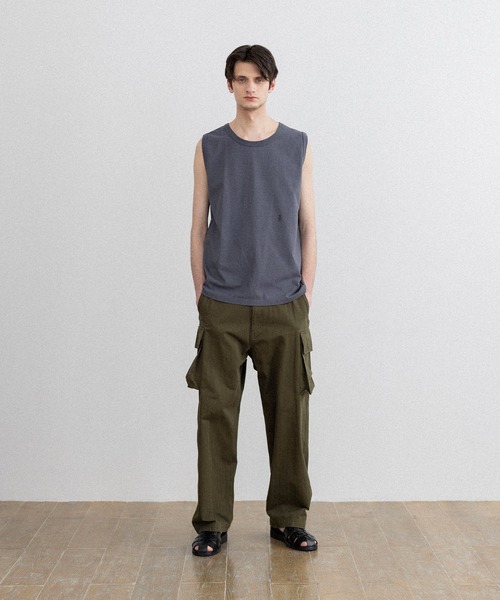 FIDELITY（フィデリティ）の「ANCHOR TANK TOP / タンクトップ（タンクトップ・メンズ・オフホワイト/グレー/ブラック・X-LARGE/LARGE/MEDIUM）」の8枚目の写真