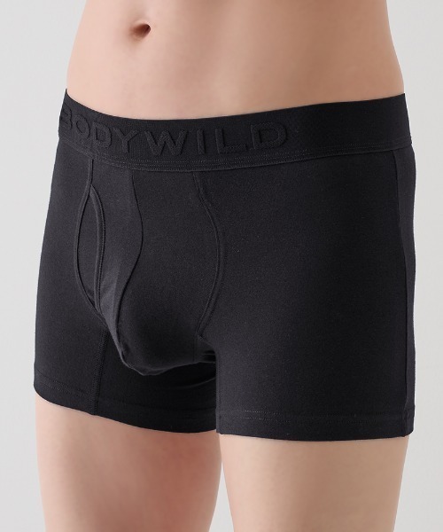 BODY WILD(ボディーワイルド)の「BODYWILD/ボディワイルド ボクサーパンツ オーガニックコットン(ボクサーパンツ・メンズ・レッド/ネイビー/ブラック/ブルーグリーン/チャコールグレー・LARGE/X-LARGE/MEDIUM)」の21枚目の写真